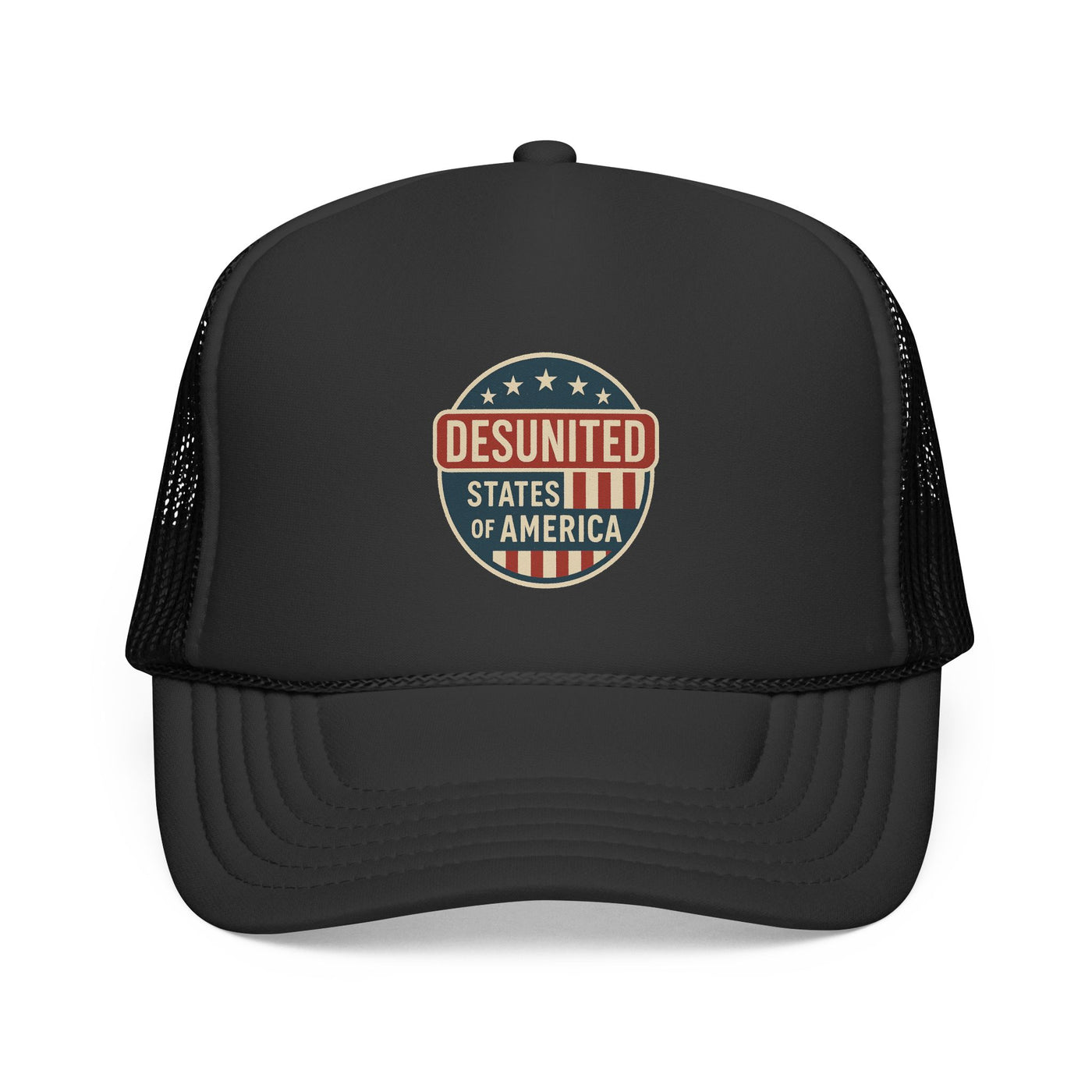 Desunited States of America Trucker Hat — Vintage Political Statement Cap