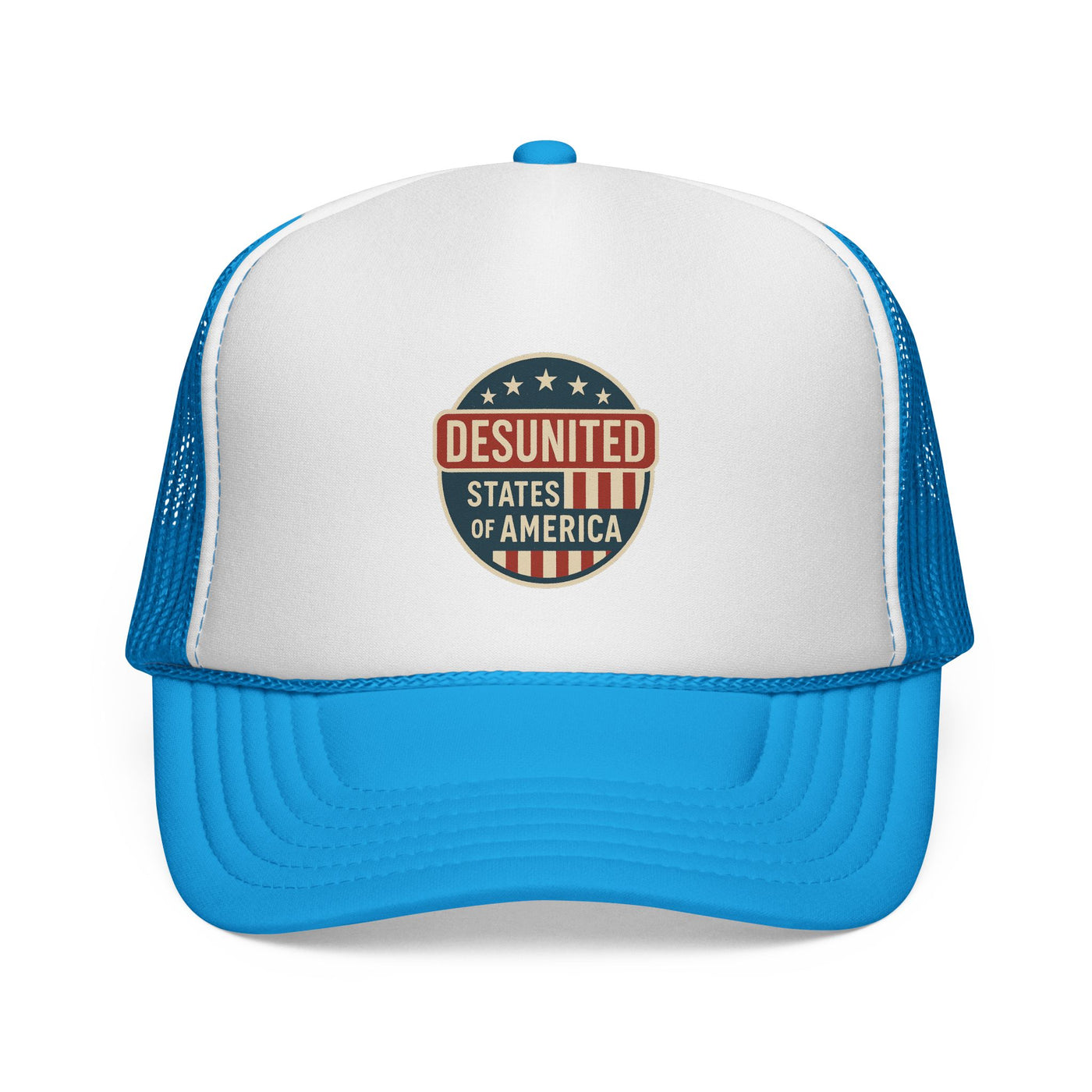 Desunited States of America Trucker Hat — Vintage Political Statement Cap