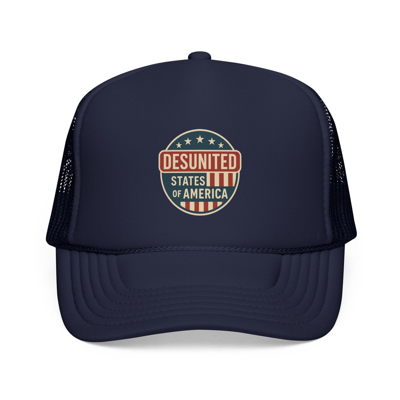 Desunited States of America Trucker Hat — Vintage Political Statement Cap