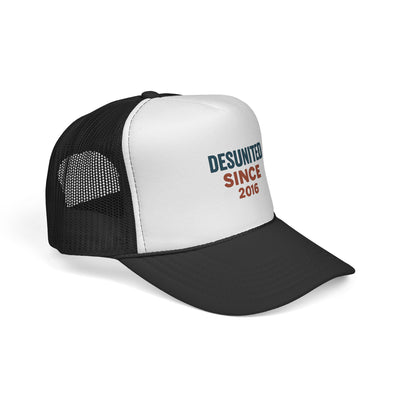Trucker Cap — "DESUNITED SINCE 2016" Embroidered Retro Mesh Hat