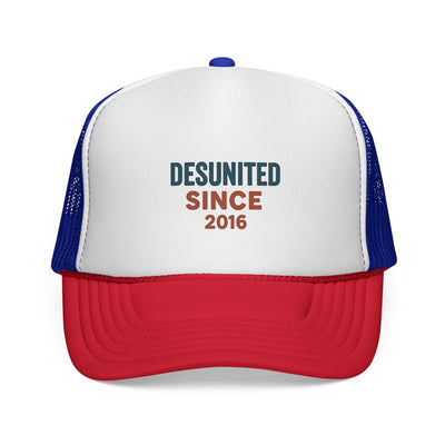Trucker Cap — "DESUNITED SINCE 2016" Embroidered Retro Mesh Hat