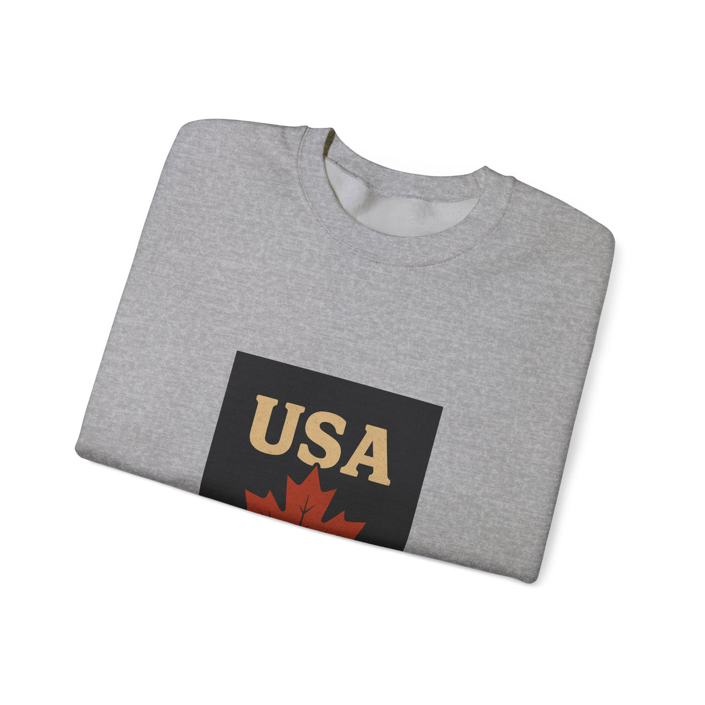 USA 'Canada's Wild 11th Province' Crewneck Sweatshirt