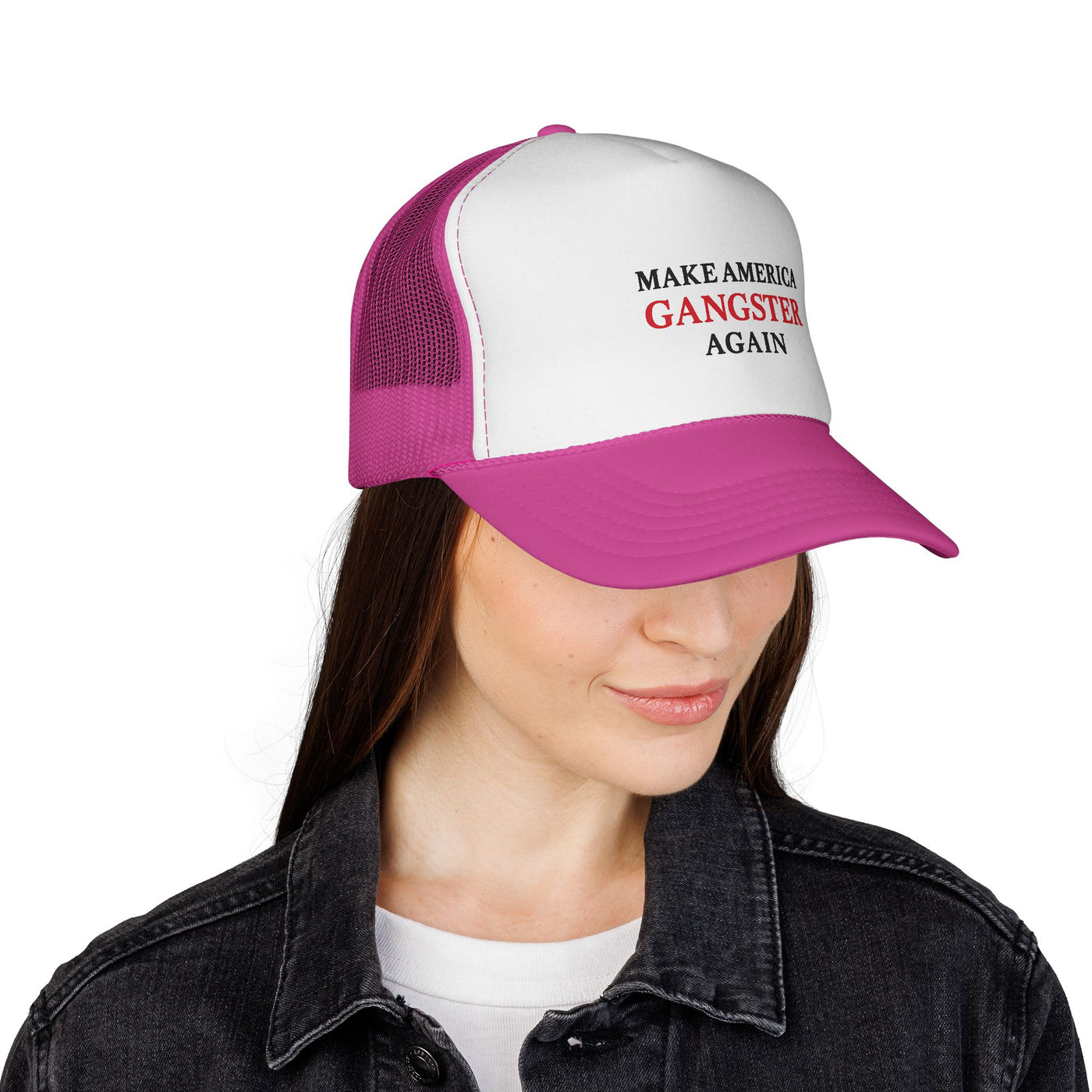 Gangster Trucker Caps - Make America Great Again Cap