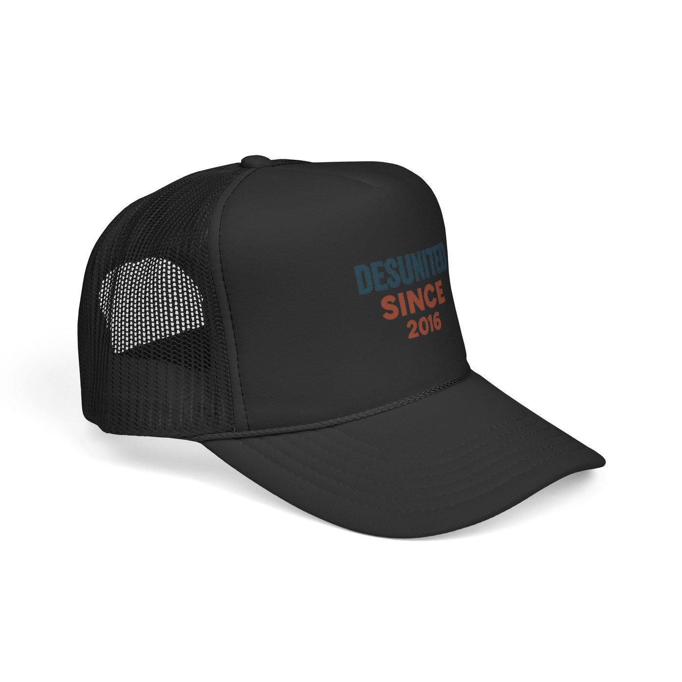 Trucker Cap — "DESUNITED SINCE 2016" Embroidered Retro Mesh Hat