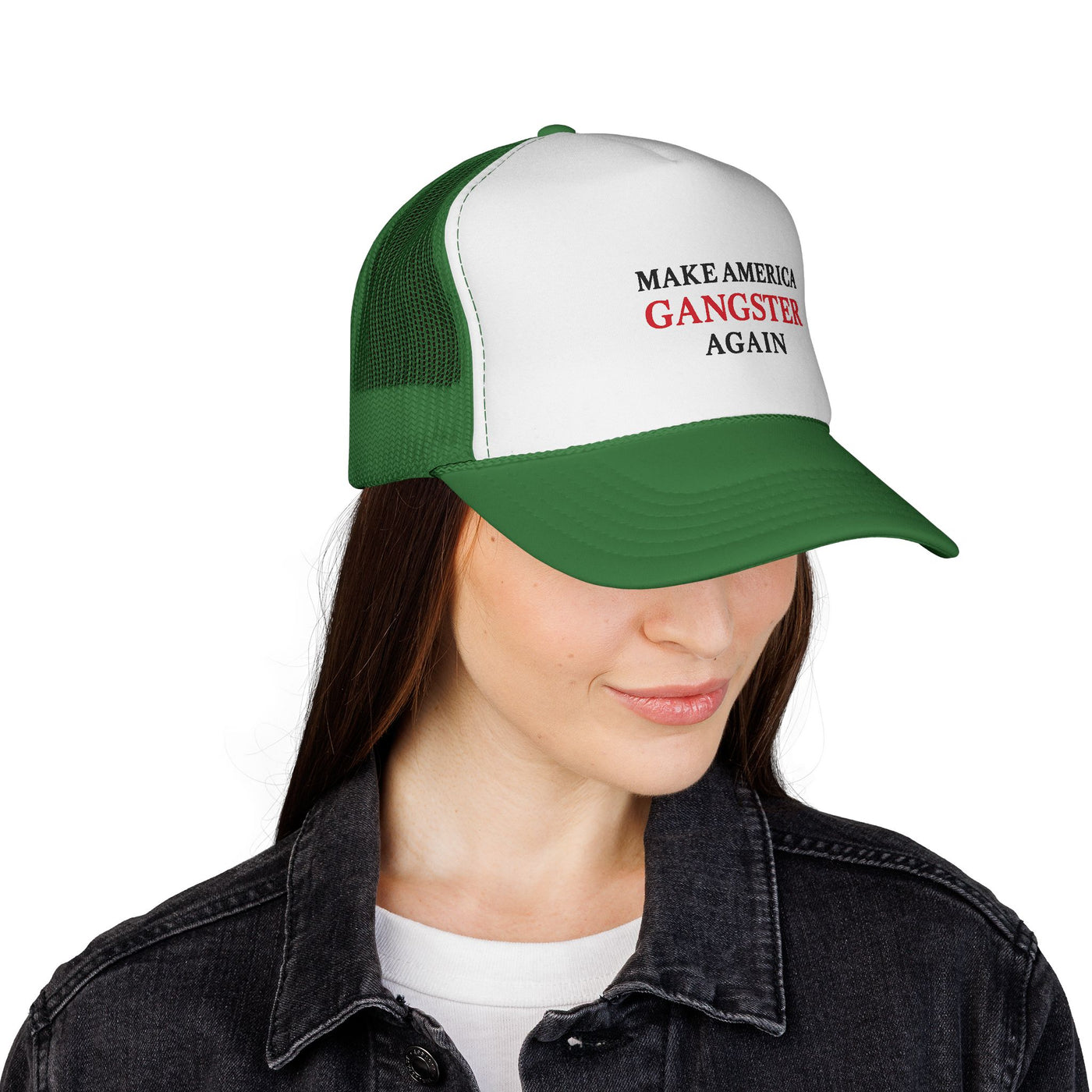 Gangster Trucker Caps - Make America Great Again Cap