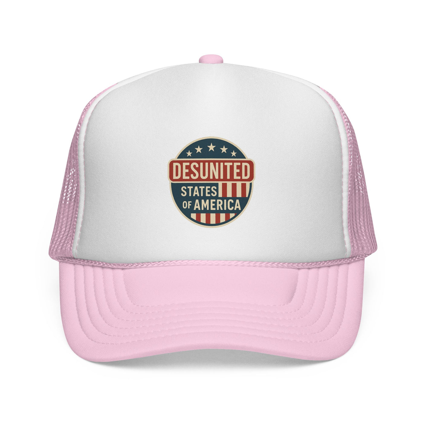 Desunited States of America Trucker Hat — Vintage Political Statement Cap