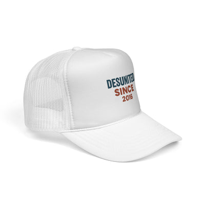 Trucker Cap — "DESUNITED SINCE 2016" Embroidered Retro Mesh Hat