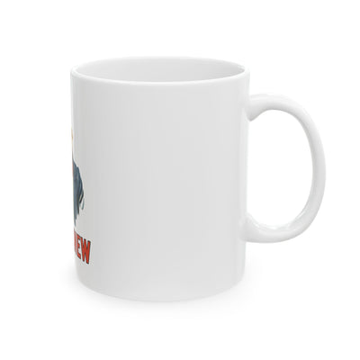 You Knew Ceramic Mug — Uncle Epstein Pointing Coffee Cup