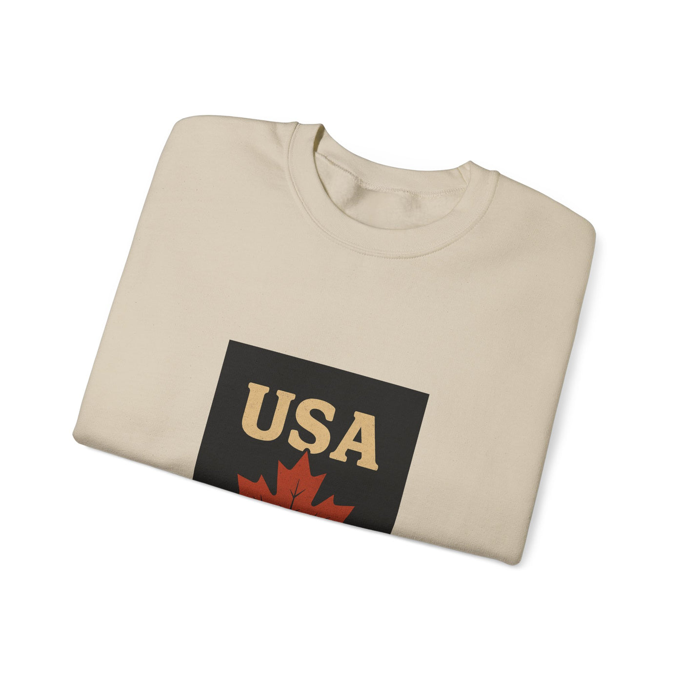 USA 'Canada's Wild 11th Province' Crewneck Sweatshirt