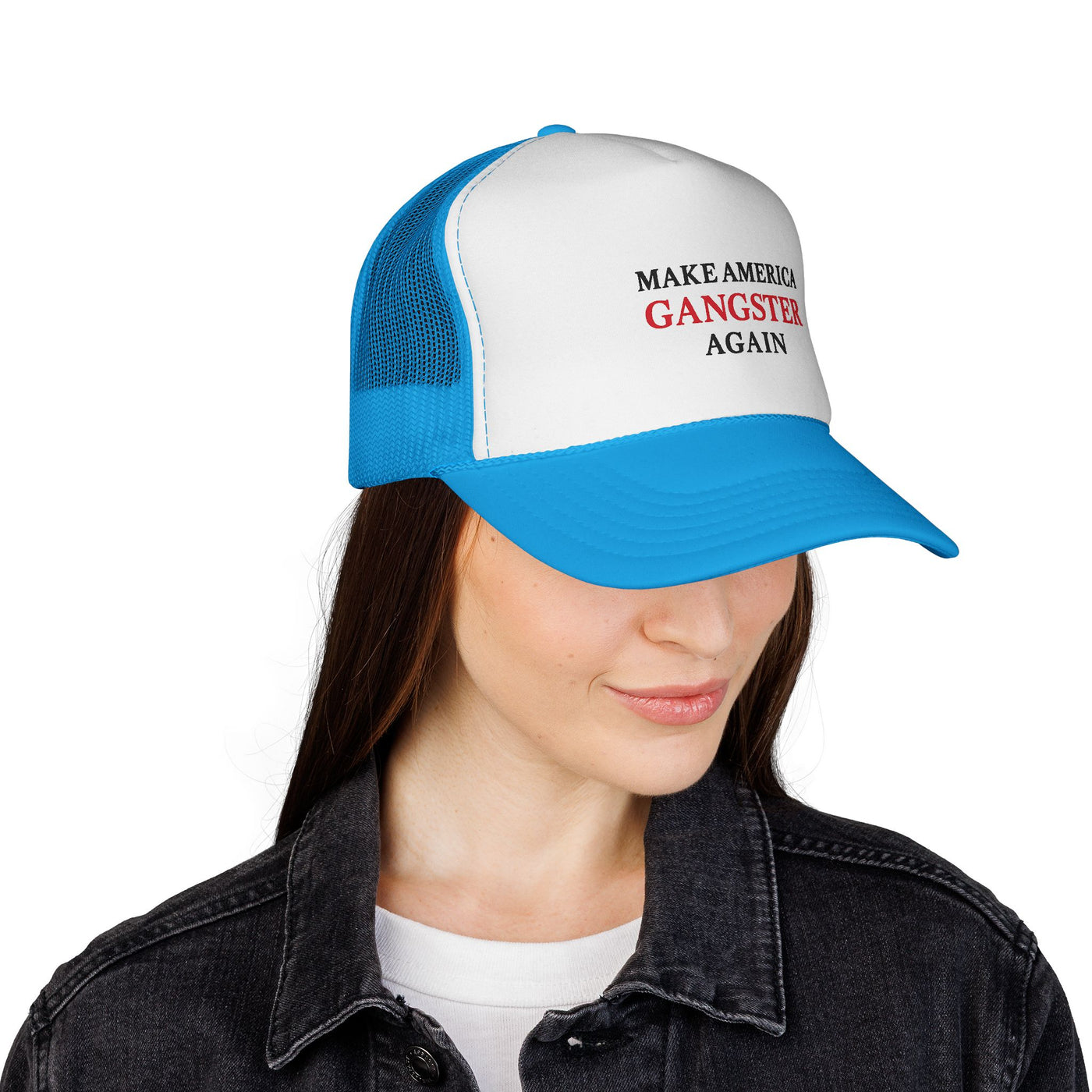 Gangster Trucker Caps - Make America Great Again Cap
